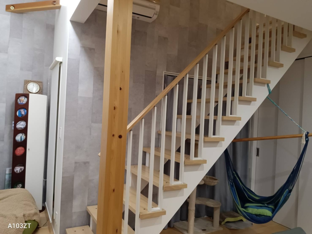 勾配天井とリビング階段で開放感のある家|大黒建設｜いつまでも安心して暮らせる住まいを